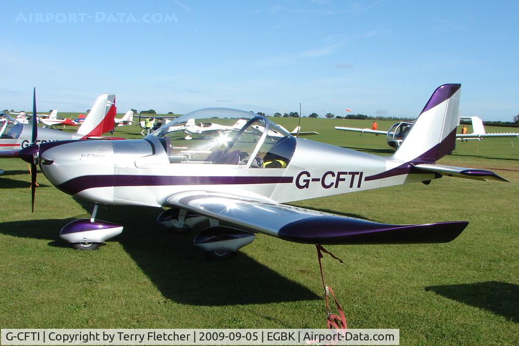 G-CFTI, 2009 Aerotechnik EV-97 Eurostar C/N LAA 315-14878, Visitor to the 2009 Sywell Revival Rally