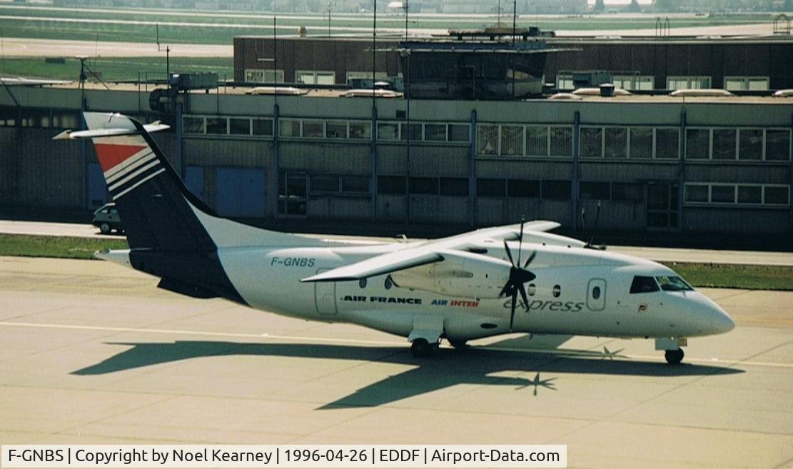 F-GNBS, 1996 Dornier 328-100 C/N 3053, (Scanned image)