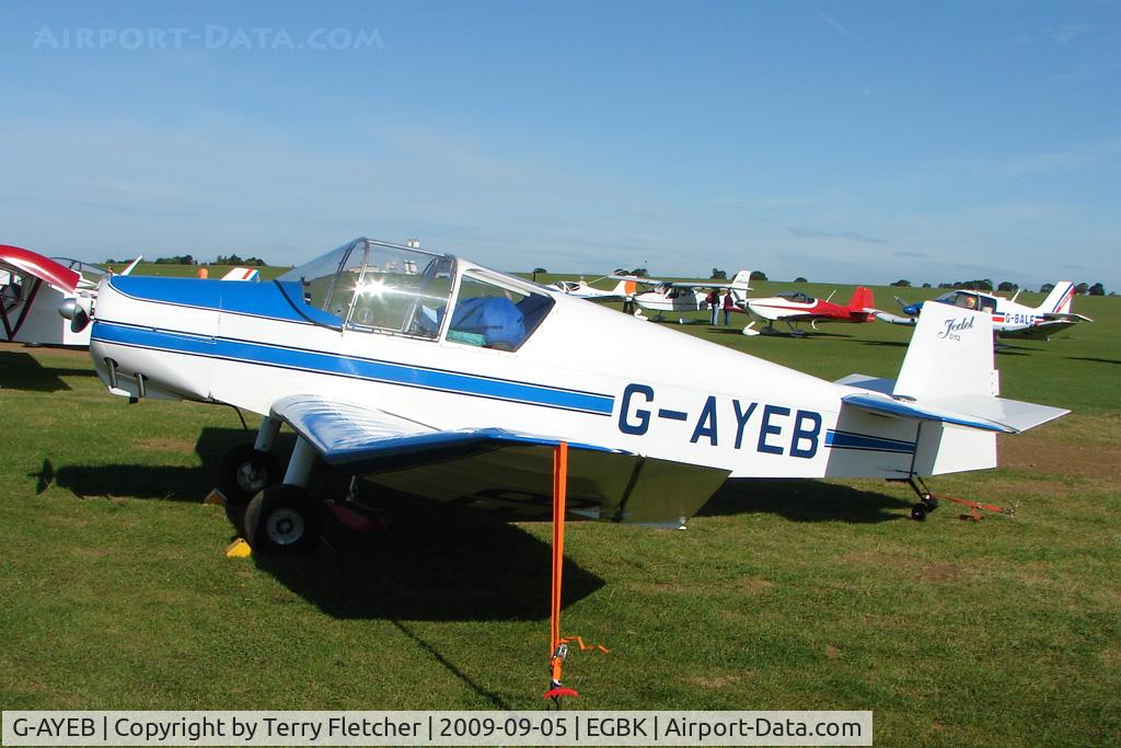 G-AYEB, 1958 Jodel D-112 C/N 586, Visitor to the 2009 Sywell Revival Rally
