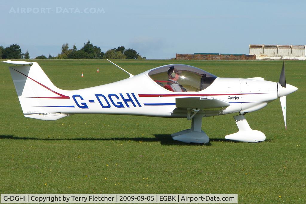 G-DGHI, 2004 Dyn'Aero MCR-01 Club C/N PFA 301A-14128, Visitor to the 2009 Sywell Revival Rally