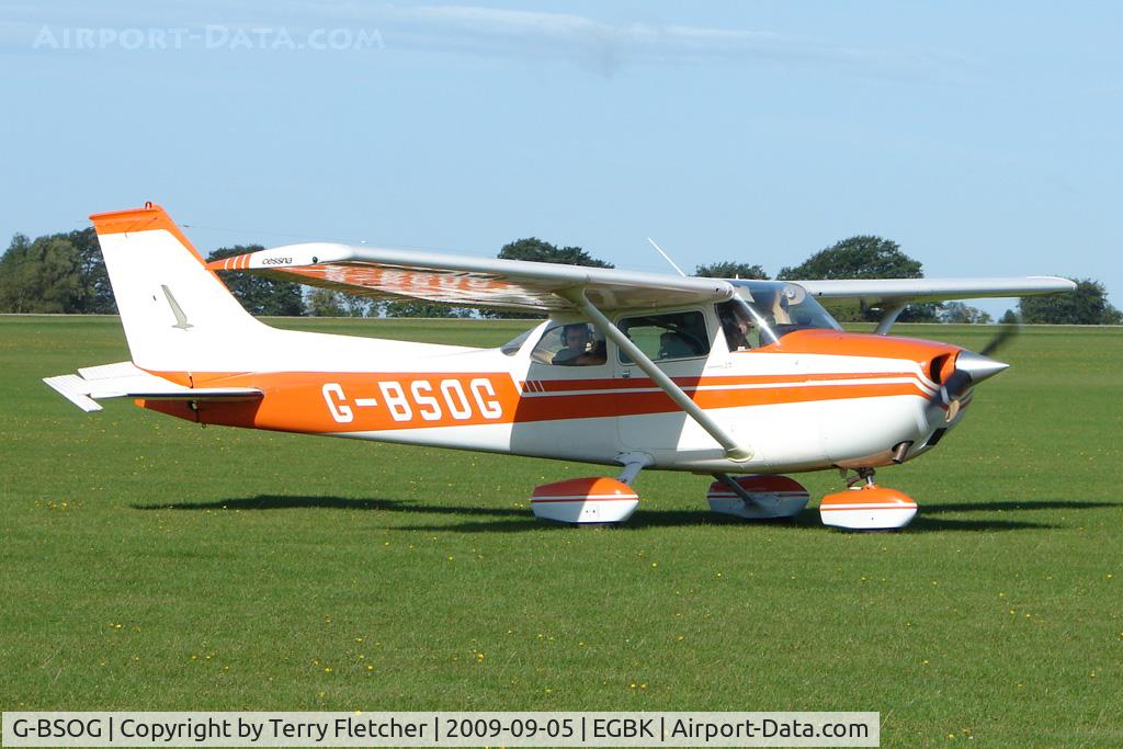 G-BSOG, 1974 Cessna 172M C/N 172-63636, Visitor to the 2009 Sywell Revival Rally