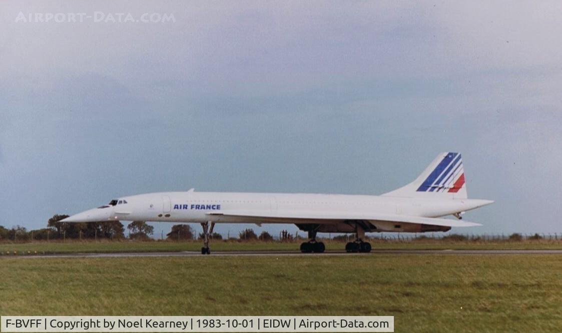 F-BVFF, 1978 Aerospatiale-BAC Concorde 101 C/N 15, Lining up Rwy 24 (now closed) scanned image