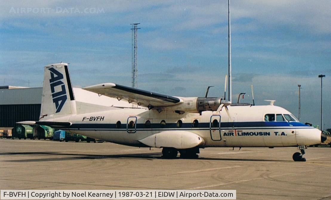 F-BVFH, 1965 Nord 262A-44 C/N 12, (Scanned image)