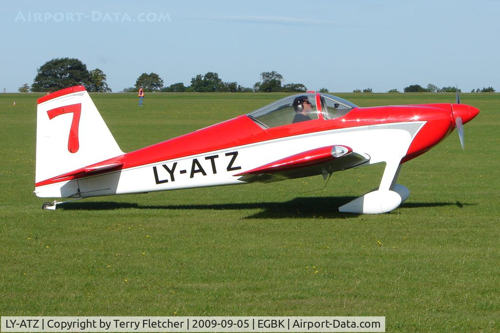 LY-ATZ, 2009 Vans RV-7 C/N 73181, Visitor to the 2009 Sywell Revival Rally