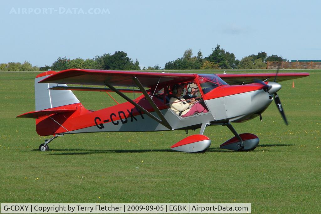 G-CDXY, 2007 Skystar Kitfox Series 7 C/N PFA 172D-14112, Visitor to the 2009 Sywell Revival Rally