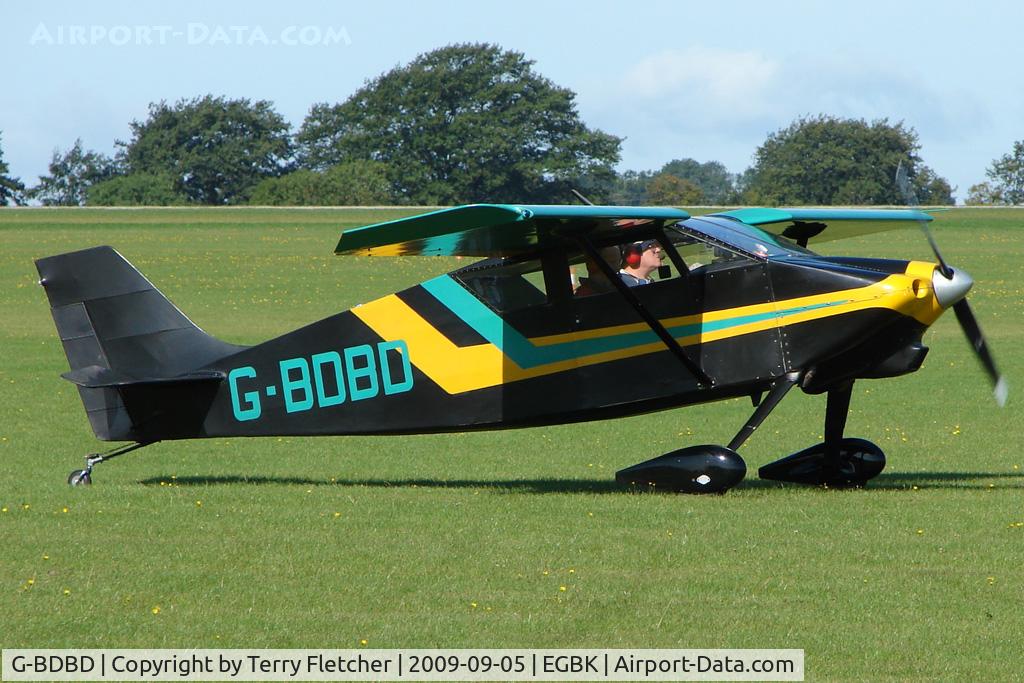 G-BDBD, 1963 Wittman W-8 Tailwind C/N 133, Visitor to the 2009 Sywell Revival Rally