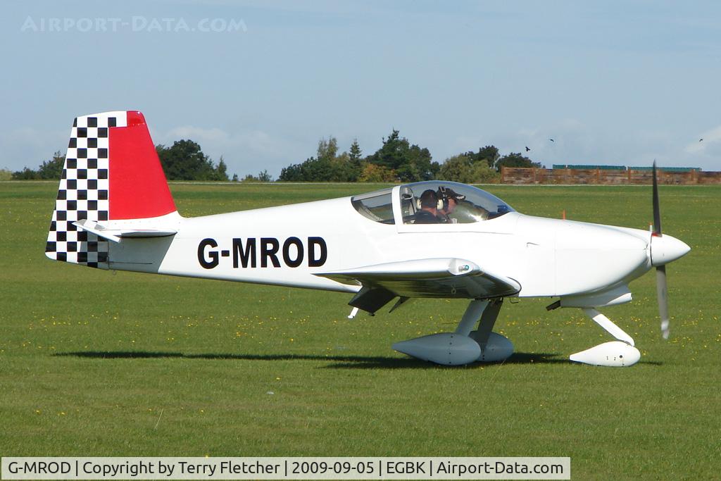 G-MROD, 2007 Vans RV-7A C/N PFA 323-14432, Visitor to the 2009 Sywell Revival Rally