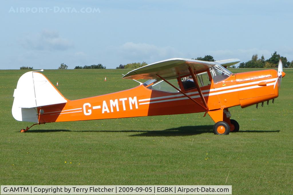G-AMTM, 1952 Auster J-1 Autocrat C/N 3101, Visitor to the 2009 Sywell Revival Rally