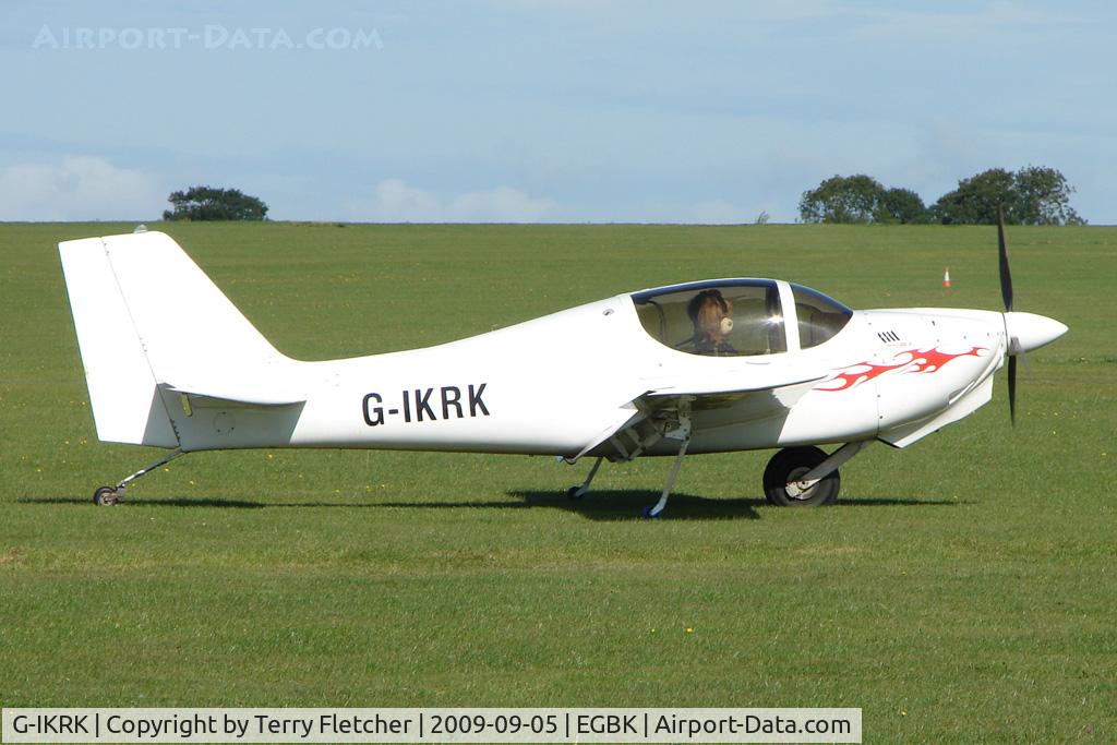 G-IKRK, 2002 Europa XS Monowheel C/N PFA 247-12903, Visitor to the 2009 Sywell Revival Rally