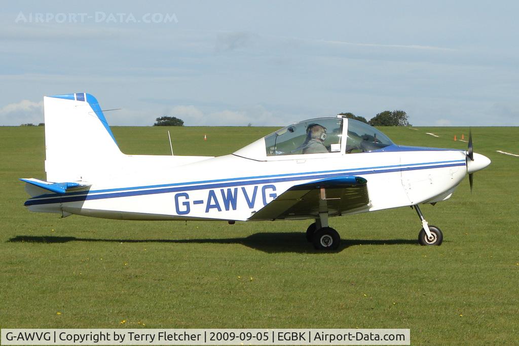 G-AWVG, 1969 AESL Glos-Airtourer 115/T2 C/N 513, Visitor to the 2009 Sywell Revival Rally