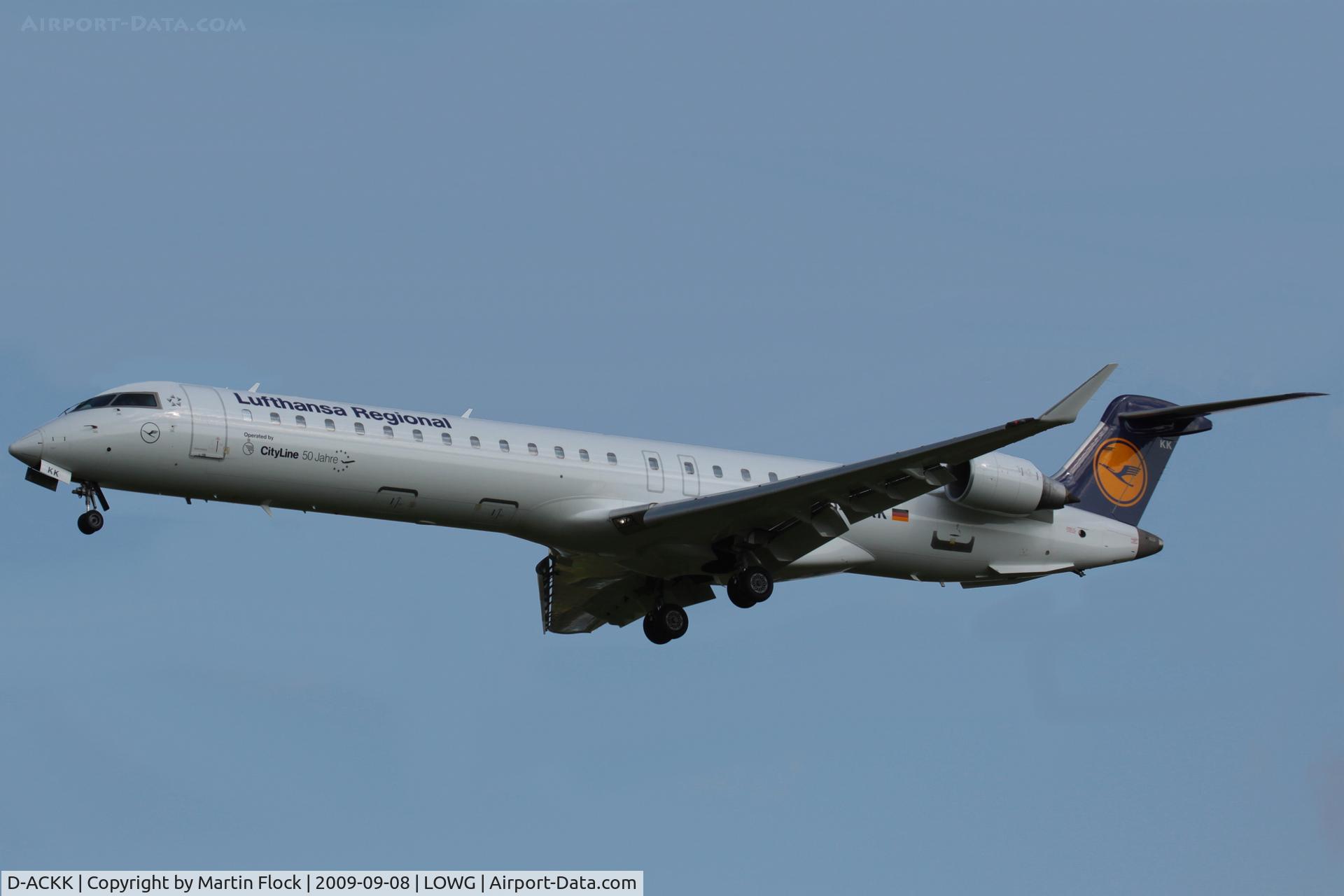 D-ACKK, 2006 Bombardier CRJ-900LR (CL-600-2D24) C/N 15094, .