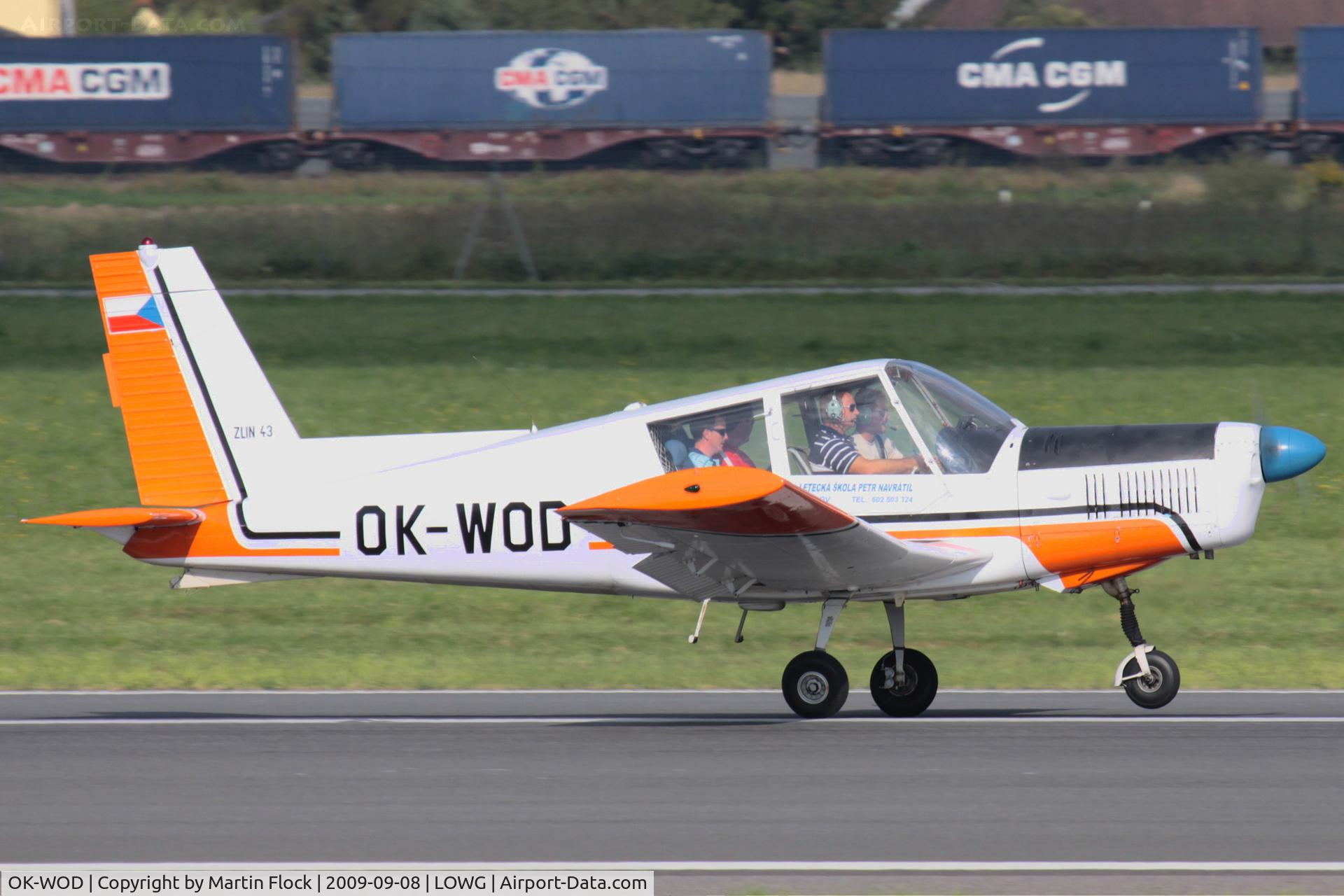 OK-WOD, Zlin Z-43 C/N 0087, .