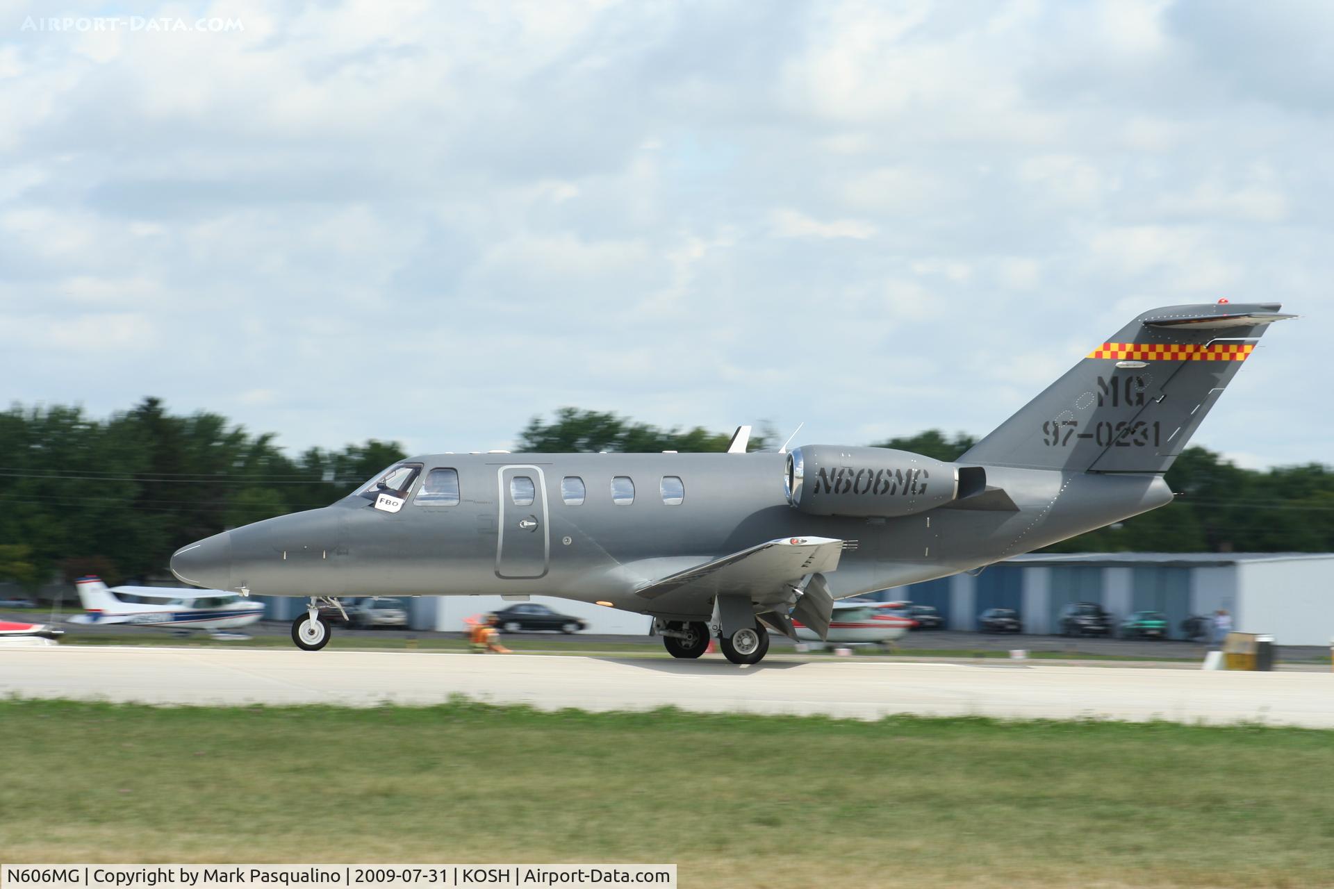 N606MG, 1997 Cessna 525 CitationJet CJ1 C/N 525-0231, Cessna 525