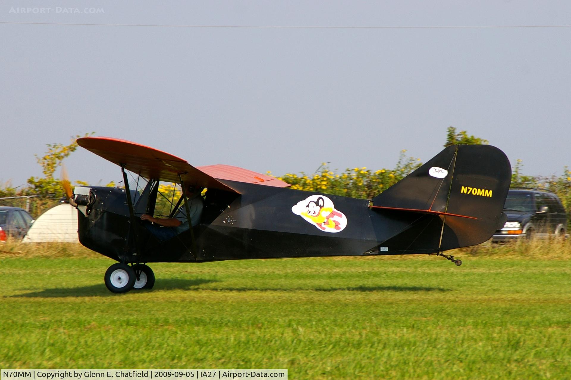 N70MM, 1984 Jason Aircraft Corp VCA-3 C/N 1, At the Antique Airplane Association Fly In