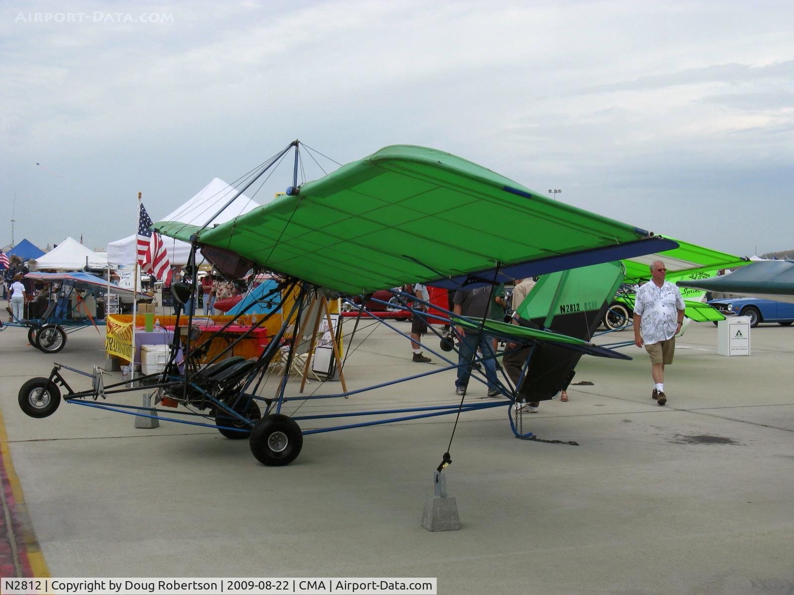 N2812, 2001 Eipper Quicksilver Sport II C/N 0001763, 2001 Chicco QUICKSILVER SPORT II, Rotax 503 DCDI 52 Hp