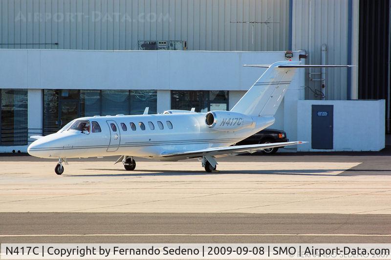 N417C, 2005 Cessna 525B CitationJet CJ3 C/N 525B0006, At SMO.