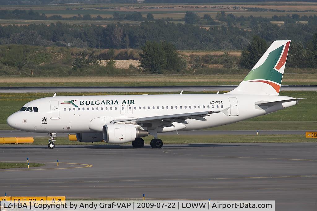LZ-FBA, 2008 Airbus A319-112 C/N 3564, Bulgaria Air A319