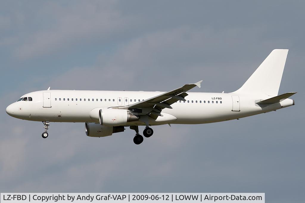 LZ-FBD, 2005 Airbus A320-214 C/N 2596, Bulgaria Air A320