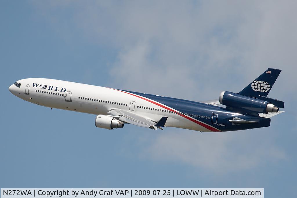 N272WA, 1992 McDonnell Douglas MD-11 C/N 48437, World Airways MD11