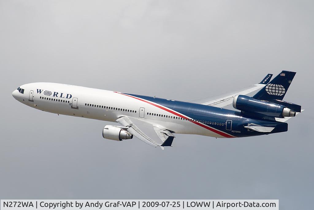 N272WA, 1992 McDonnell Douglas MD-11 C/N 48437, World Airways MD11