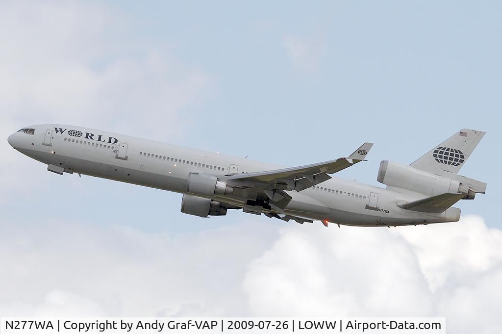 N277WA, 1995 McDonnell Douglas MD-11 C/N 48743, World Airways MD11