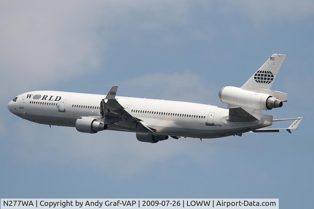 N277WA, 1995 McDonnell Douglas MD-11 C/N 48743, World Airways MD11