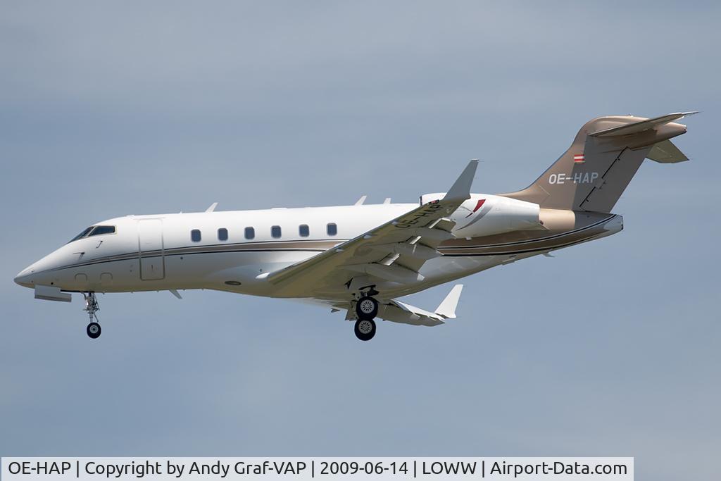 OE-HAP, 2008 Bombardier Challenger 300 (BD-100-1A10) C/N 20226, CL-300