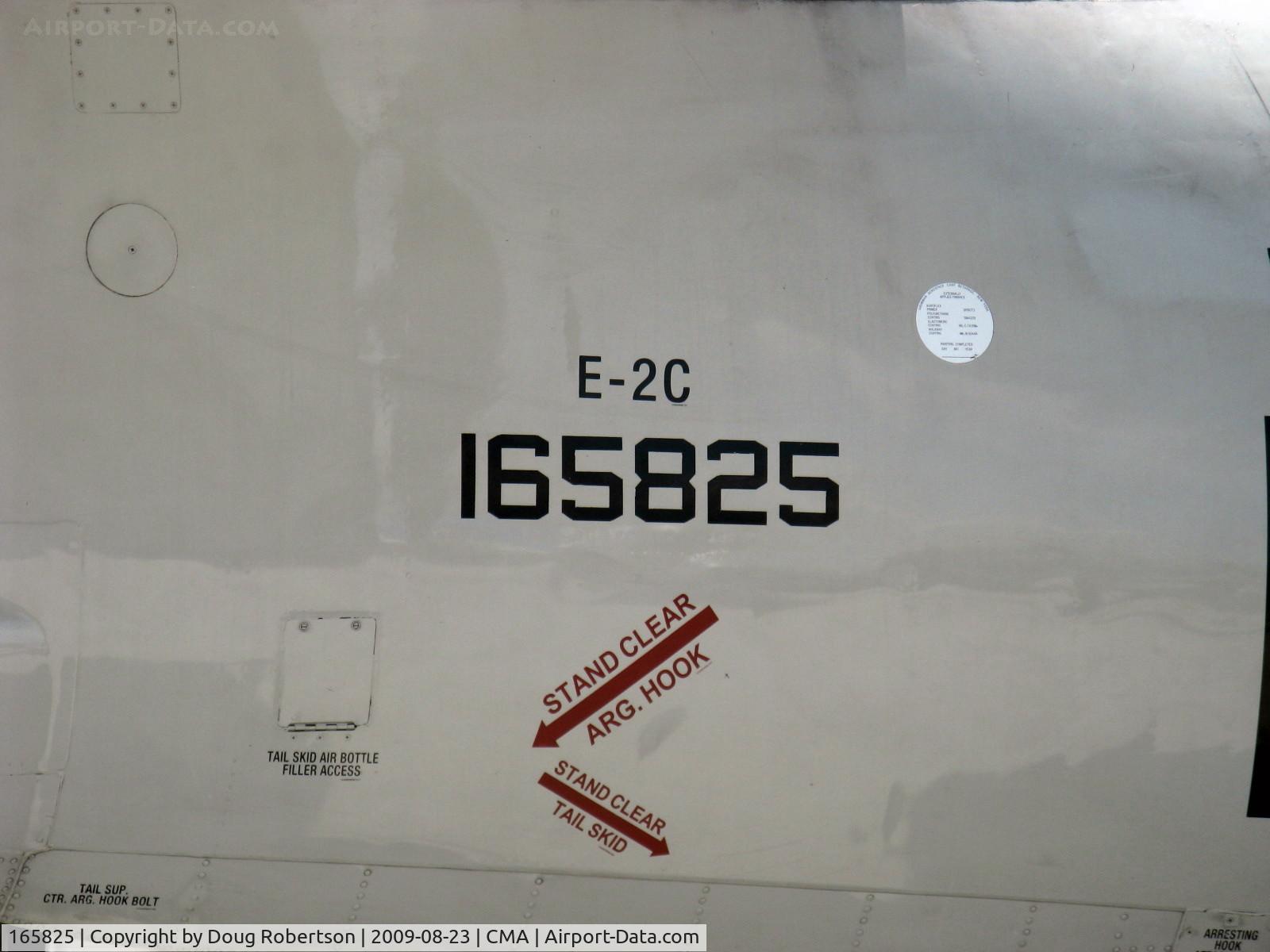165825, Northrop Grumman E-2C Hawkeye C/N A196, Northrop Grumman E-2C HAWKEYE airborne early warning aircraft of VAW-112, two Allison T56-A-8A Turboprops 4,050 eshp each. BuNo 165825