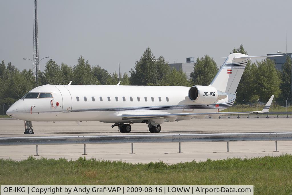 OE-IKG, 2006 Bombardier Challenger 850 (CL-600-2B19) C/N 8063, CRJ