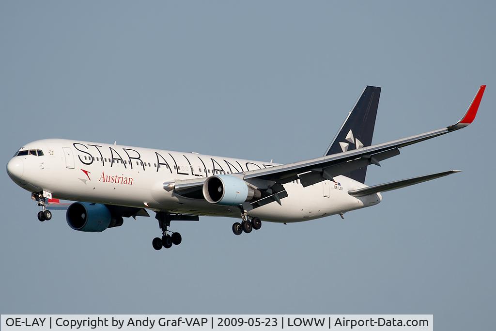 OE-LAY, 1998 Boeing 767-3Z9/ER C/N 29867, Austrian Airlines 767-300