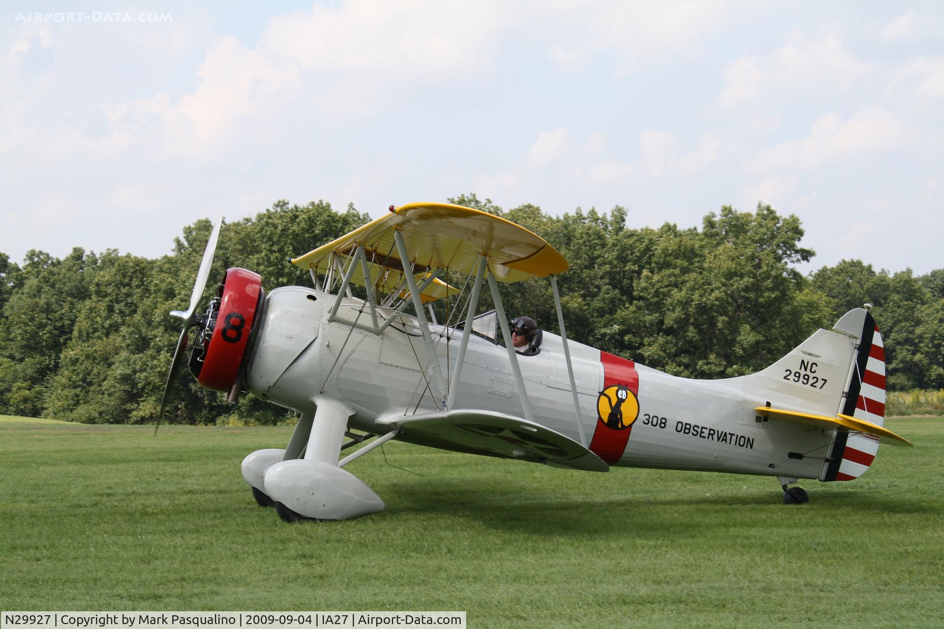N29927, 1940 Waco UPF-7 C/N 5424, Waco UPF-7