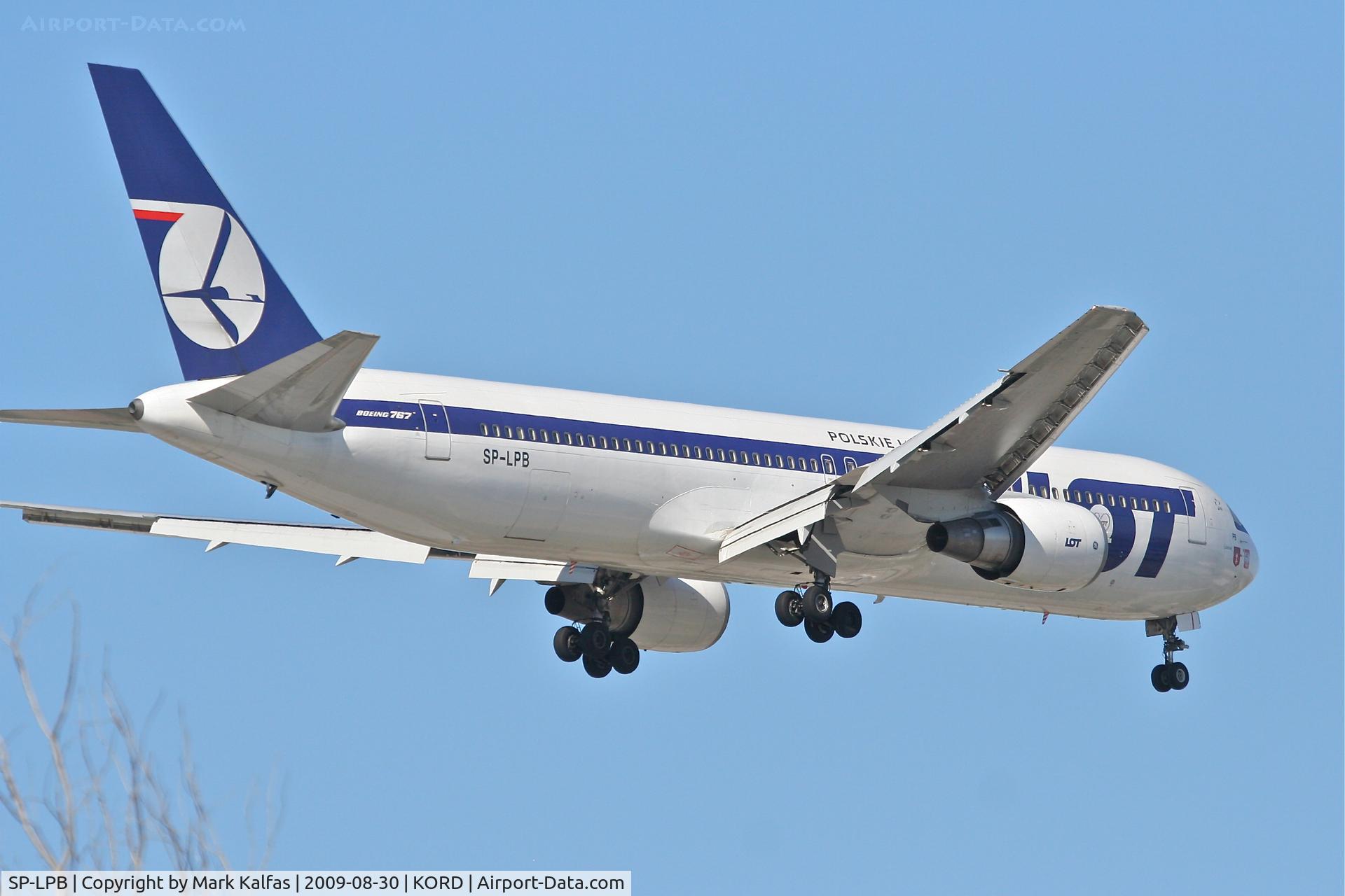SP-LPB, 1995 Boeing 767-35D/ER C/N 27902, LOT Boeing 767-35D, SP-LPB on final RWY 10 KORD