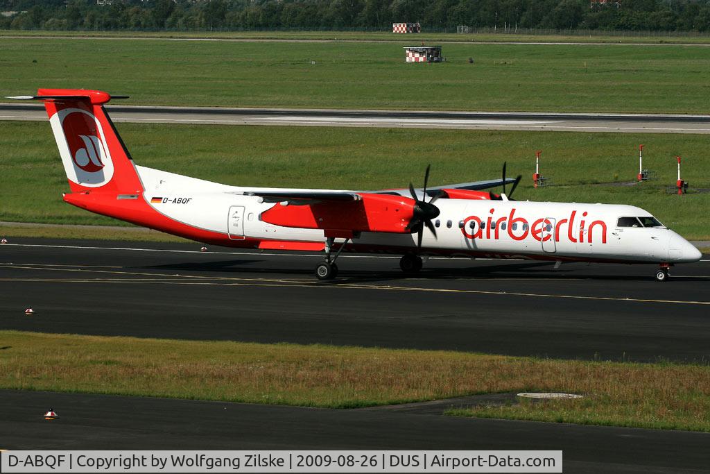 D-ABQF, 2009 De Havilland Canada DHC-8-402Q Dash 8 C/N 4245, visitor