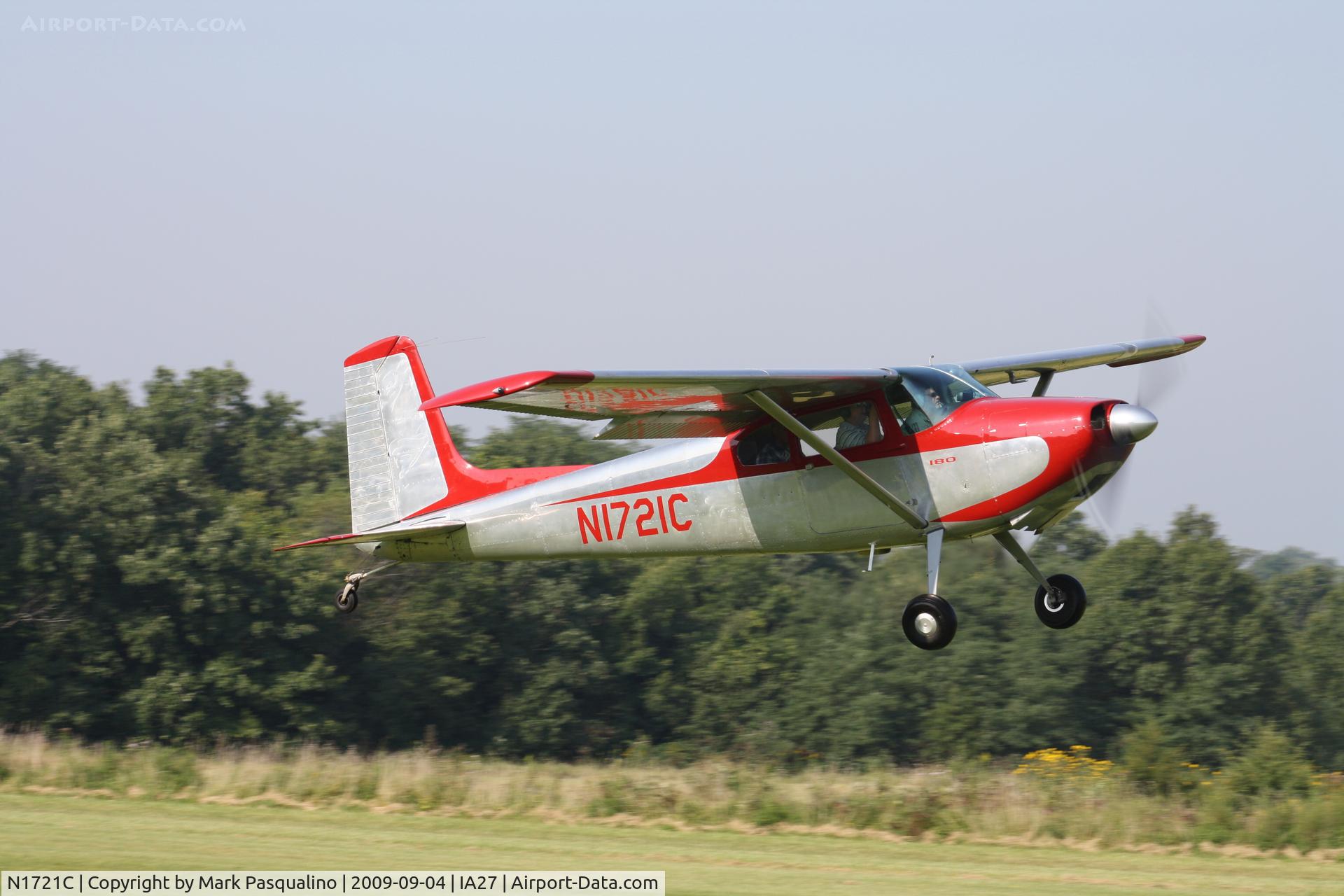 N1721C, 1953 Cessna 180 C/N 30421, Cessna 180