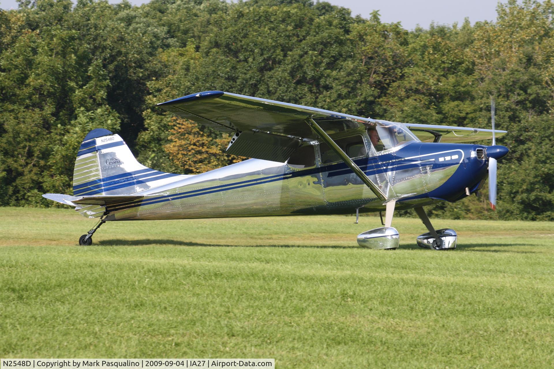 N2548D, 1952 Cessna 170B C/N 20700, Cessna 170B