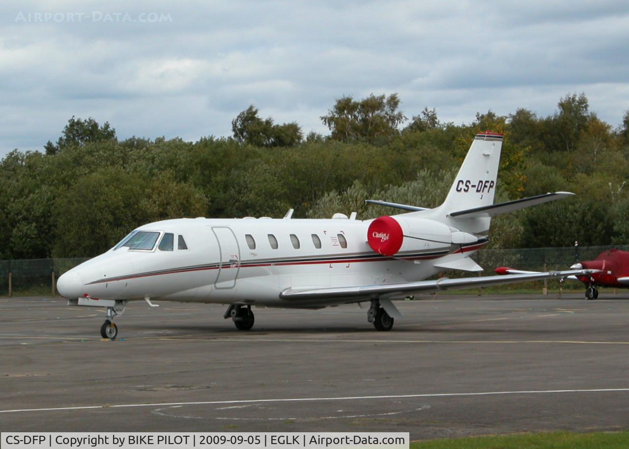 CS-DFP, 2003 Cessna 560 Citation Excel C/N 560-5315, PARKED IN SLOT TWO