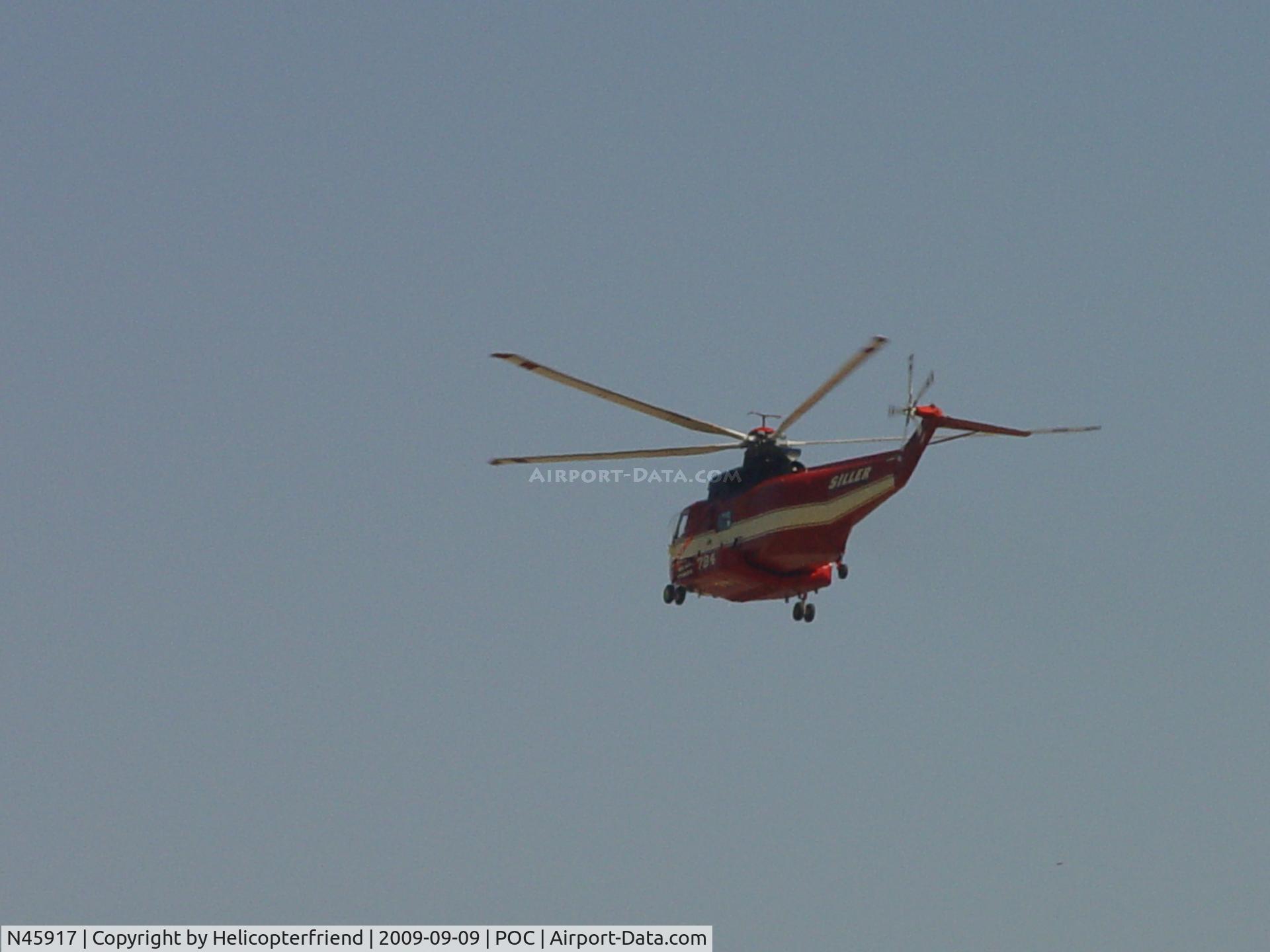N45917, 1965 Sikorsky S61V-1 C/N 61271, The Pres's job at this fire is complete