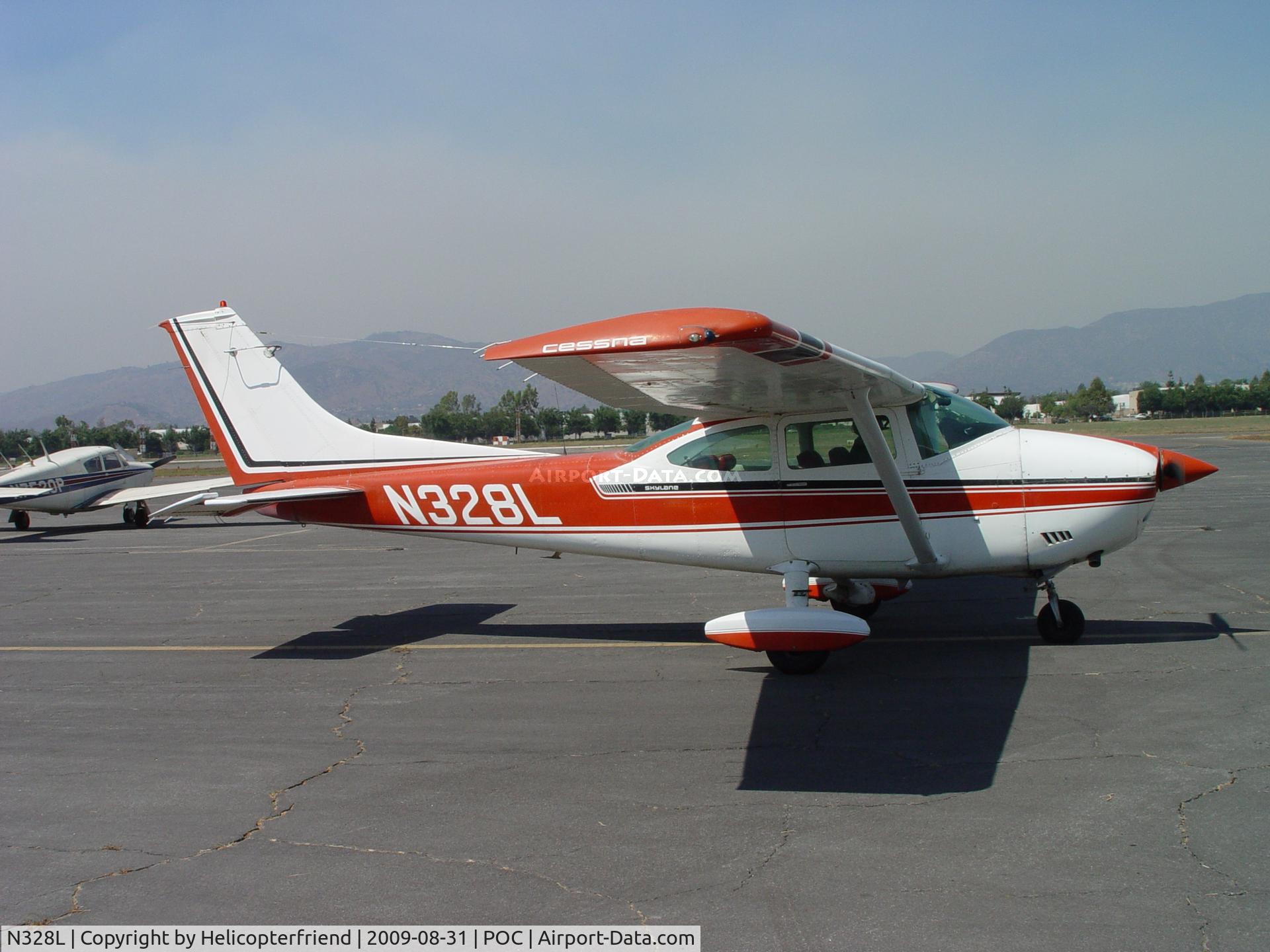 N328L, 1973 Cessna 182P Skylane C/N 18262043, Taxiing to Howard Aviation
