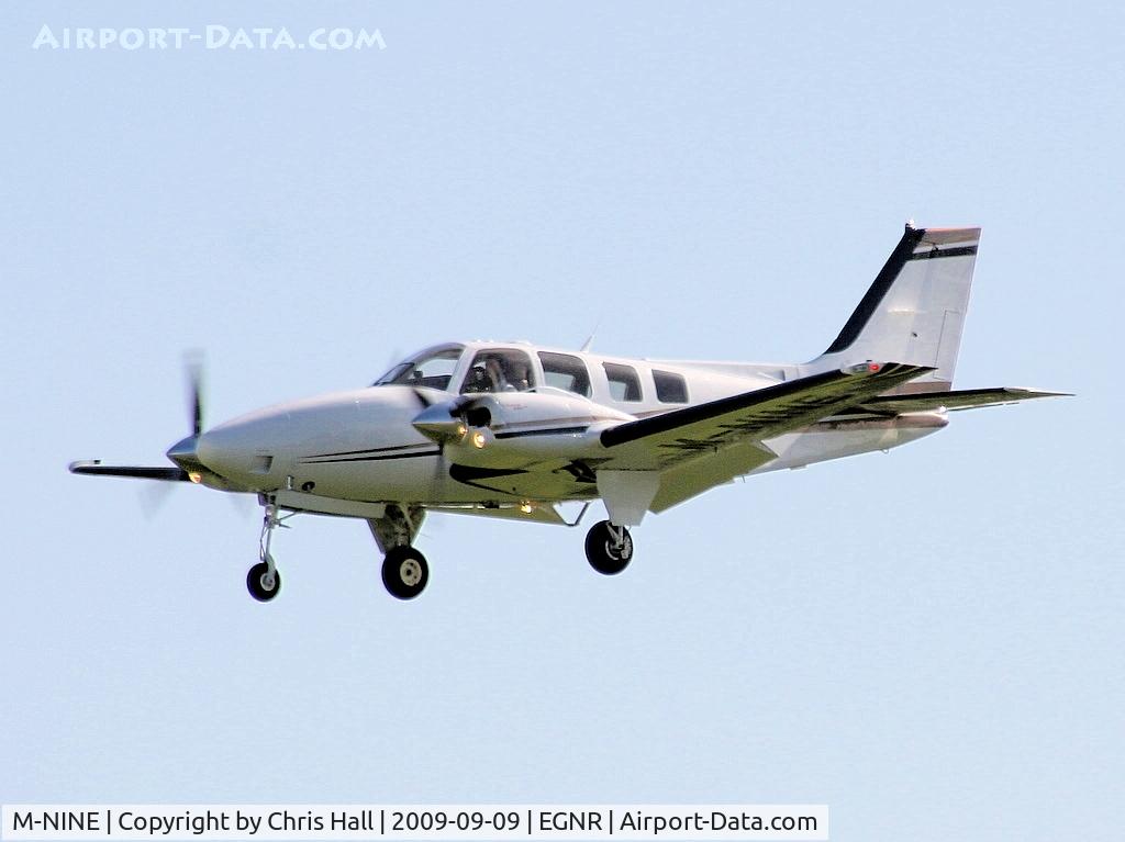 M-NINE, 2007 Beechcraft G58 C/N TH-2203, Previous ID: N220Q