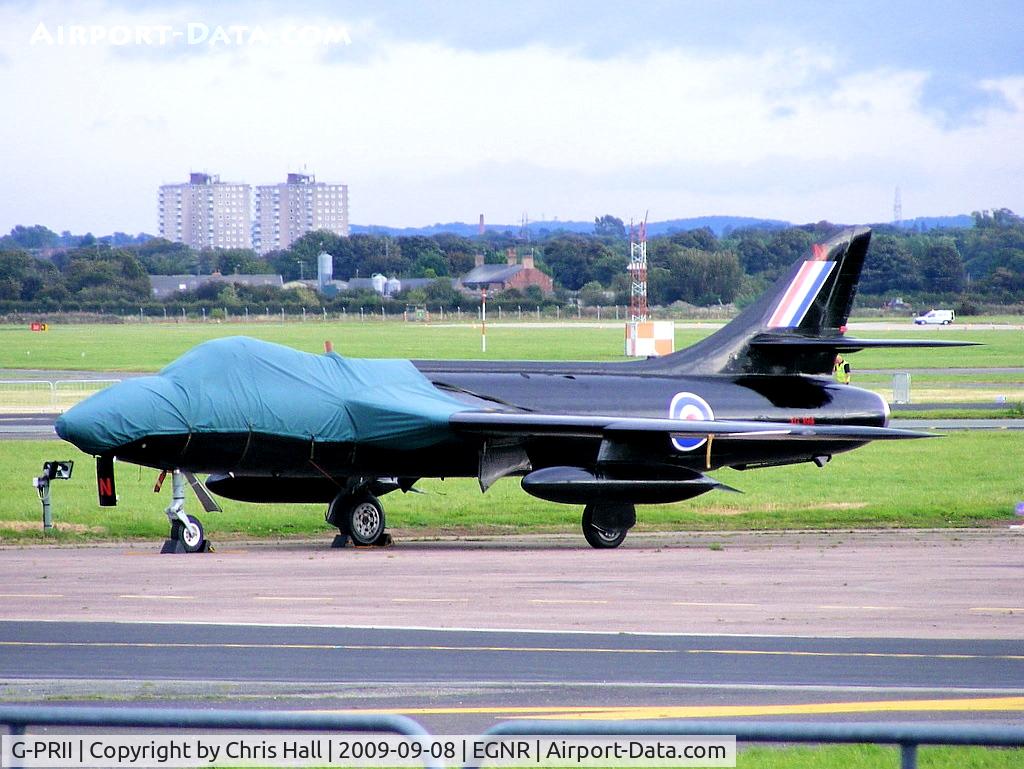 G-PRII, 1955 Hawker Hunter PR.11 C/N 41H-670690, ex Royal Air Force XG194