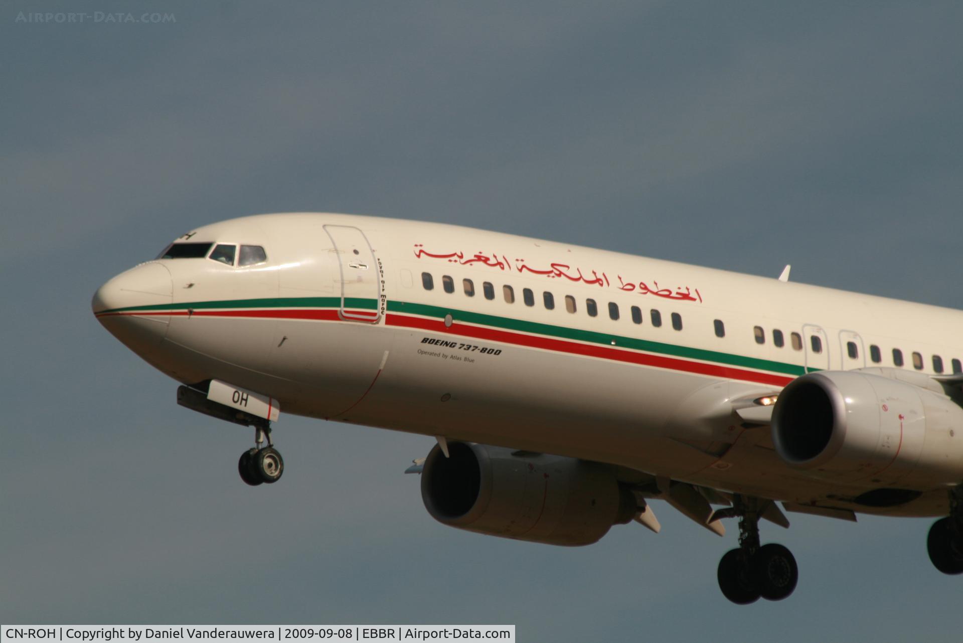 CN-ROH, 2006 Boeing 737-85P C/N 33978, arrival of flight AT840 to rwy 25L