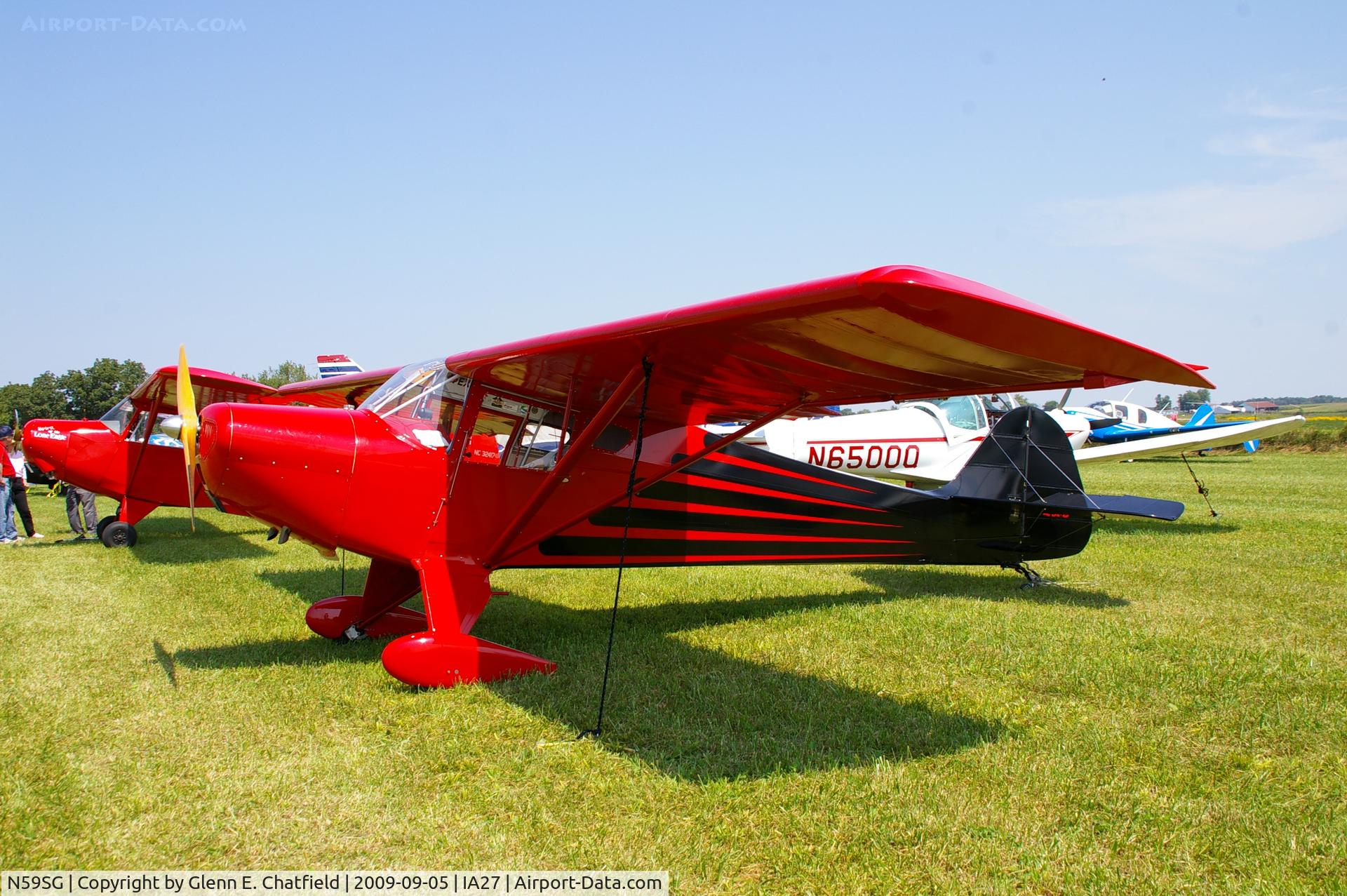 N59SG, 1997 Givens Steve TCLIPS C/N T01, At the Antique Airplane Association Fly In