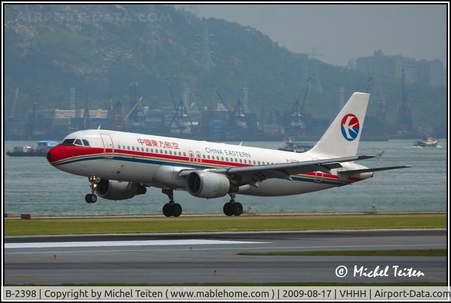 B-2398, 1999 Airbus A320-214 C/N 1108, China Eastern Airlines