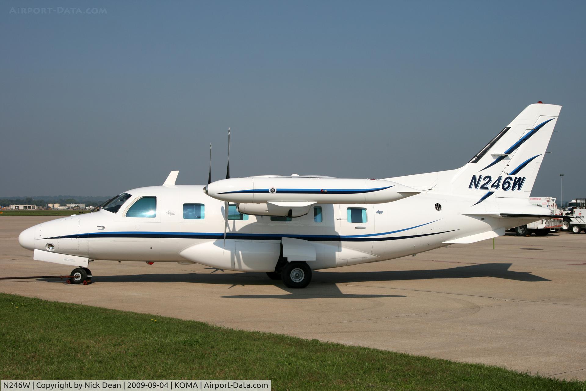 N246W, 1982 Mitsubishi MU-2B-60 Marquise C/N 1552S.A., KOMA