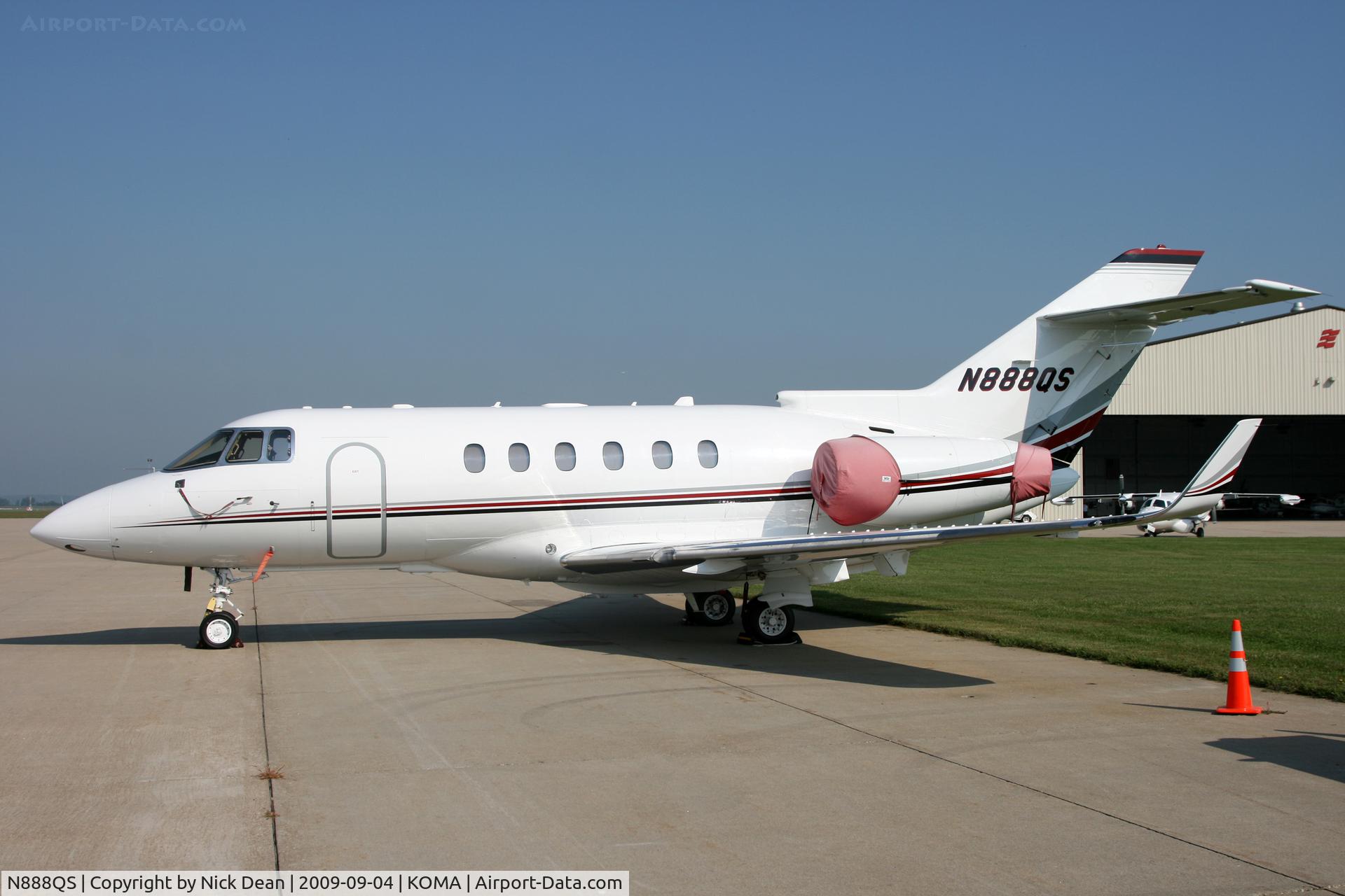 N888QS, 2008 Hawker Beechcraft Corp Hawker 900XP C/N HA-0042, KOMA