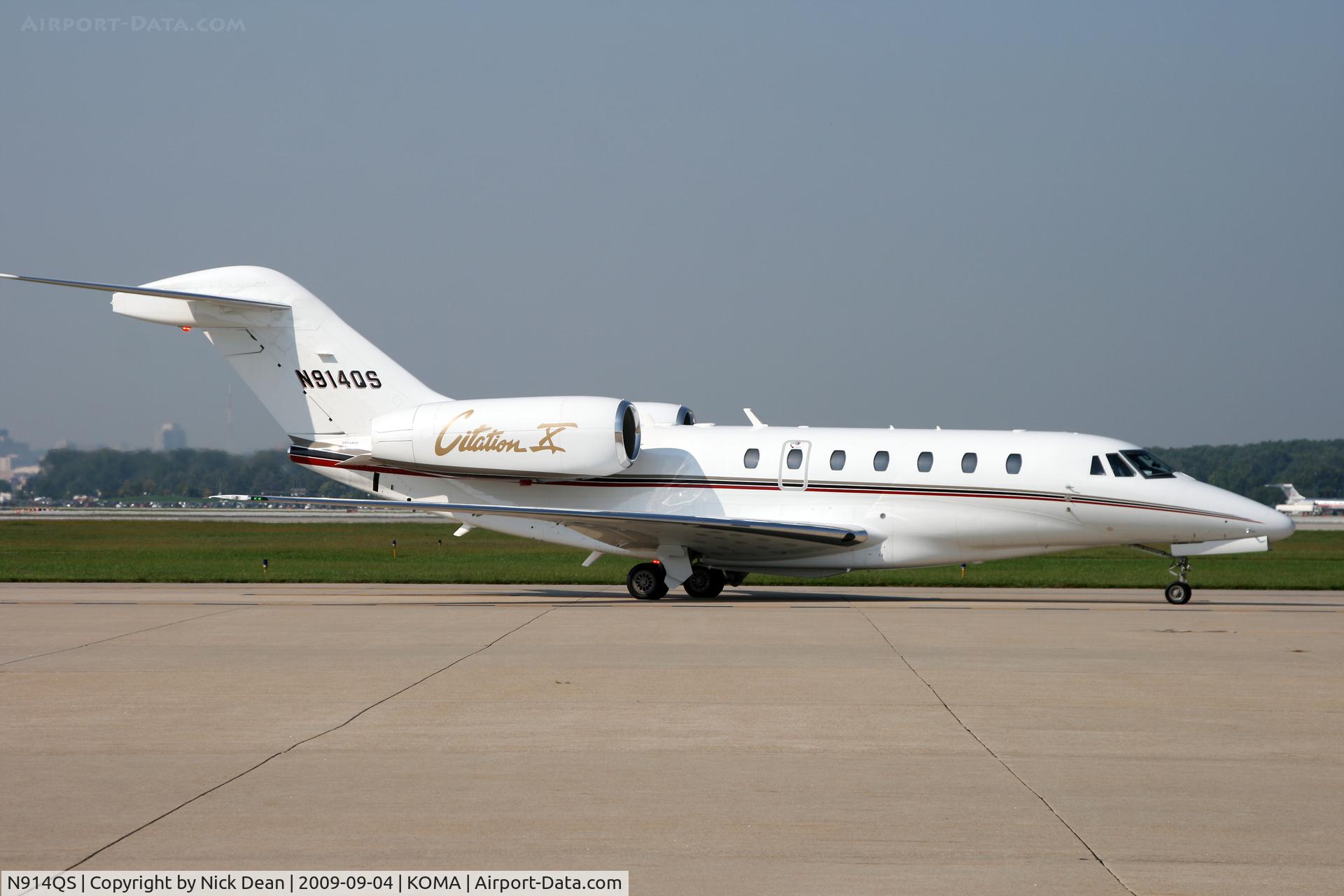 N914QS, 2008 Cessna 750 Citation X Citation X C/N 750-0296, KOMA