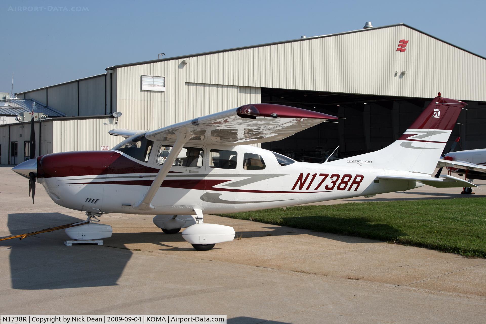 N1738R, 2007 Cessna T206H Turbo Stationair C/N T20608799, KOMA