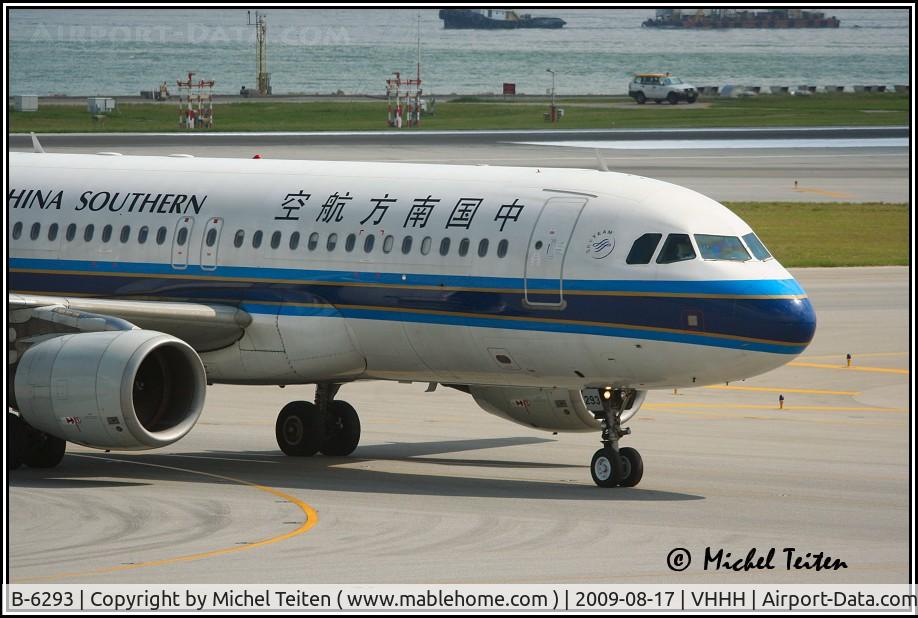 B-6293, 2006 Airbus A320-214 C/N 2986, China Southern Airlines