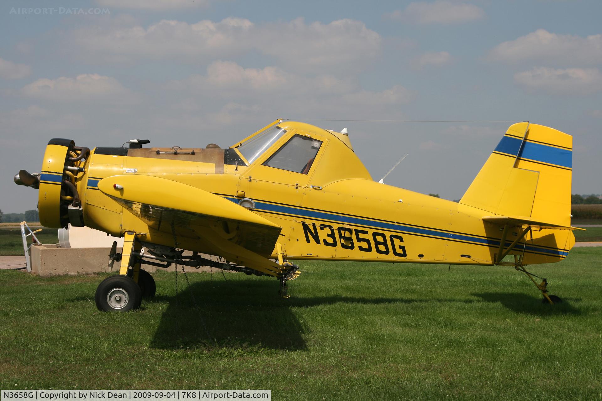 N3658G, Air Tractor Inc AT-301 C/N 301-0322, 7K8