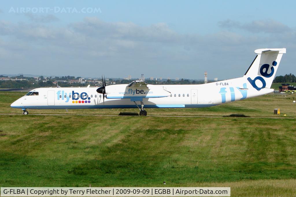 G-FLBA, 2009 De Havilland Canada DHC-8-402Q Dash 8 C/N 4253, Flybe Dash 8  at Birmingham UK